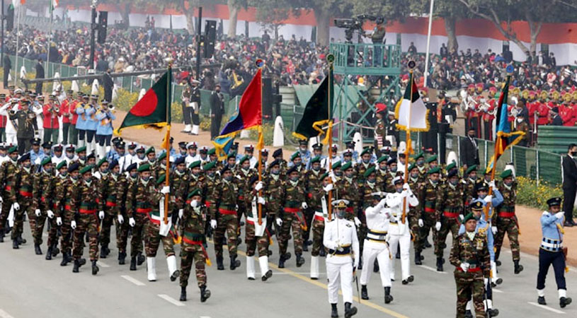 দিল্লির আকাশে ‘বাংলাদেশ বাংলাদেশ’ ধ্বনি